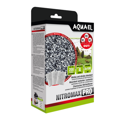 AQUAEL cartuccia filtrante NITROMAX PRO 3x100ml (N)