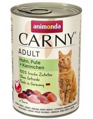 Animonda Cat Carny Adulti Pollo, tacchino e coniglio 400g