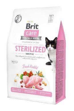 Brit Care Cat Grain-Free Sterilized Sensitive Con coniglio 400g