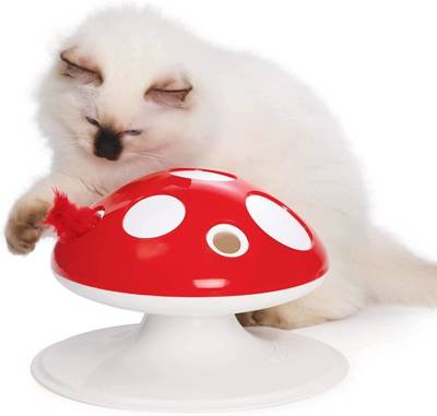 CATIT Senses Mushroom giocattolo per gatti 15 x 24 cm