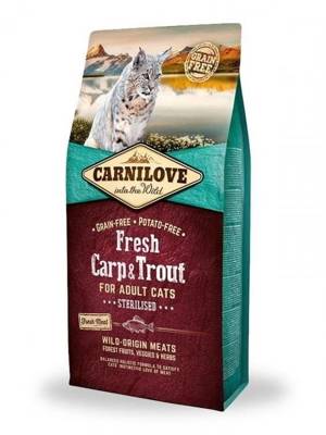 Carnilove Cat Fresh Carp&Trout Sterilised For Adult 2kg