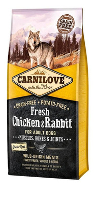 Carnilove Dog Fresh Chicken Rabbit Adult 12 kg