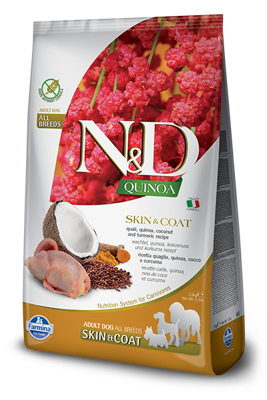 Farmina N&D Quinoa Canine Quail Skin&Coat 7kg