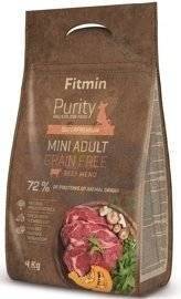 Fitmin Purezza Mini Adult Grainfree Manzo 4kg