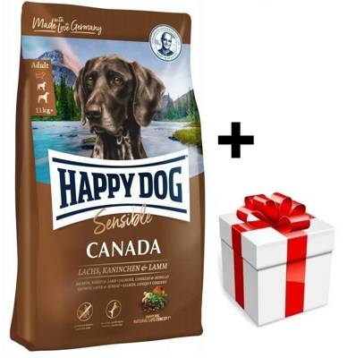 Happy Dog Supreme Sensible Canada 11 kg + sorpresa per il cane GRATIS