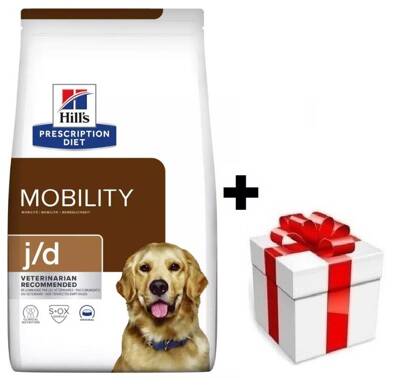 Hill's PD Prescrizione Dieta canina j/d 12kg + sorpresa per il cane GRATIS