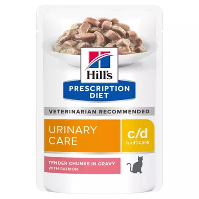 Hill's Prescrizione Dieta c/d Multicare Feline Salmon 85g