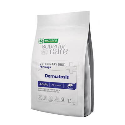 NATURES PROTECTION Superior Care Veterinary Diet Dermatosis Salmon Adult All Breeds 1,5kg
