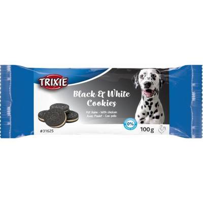 TRIXIE Black White Cookies, biscotti per cani con pollo 4 pz/100 g