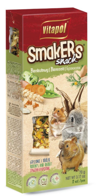 Vitapol Smakers Broccoli per roditori e conigli 2pz